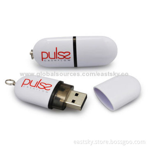 Promotional Pen Drive ESU-U30 with Plug-and-play Function, Data Content and Logo Printing, OEMNew